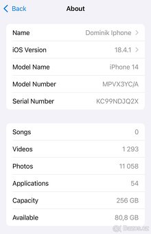 iPhone 14, 256 GB - 9