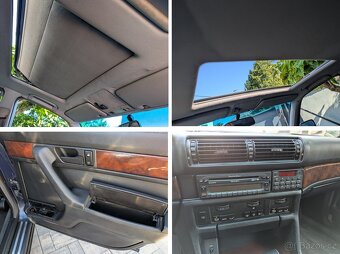 BMW E32 750i m70 10/1991 facelift, bez koroze originál stav - 9