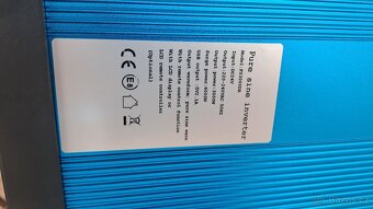 Prodám měnič napětí 24v na 230v 3000w - 9