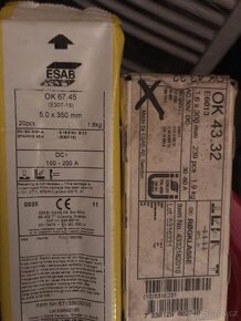 Svářecí elektrody ,dráty - 9