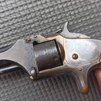 Kapesní (7 raný) revolver Smith Wesson ráže 22 do 1890 TOP - 9