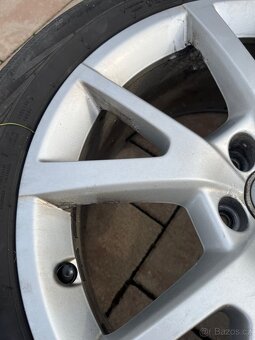 Litá kola originál AUDI 7,5J 18H2 ET37 - 9