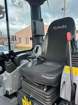 Pásový bagr Kubota KX037-4,ENGCON,2429MTH TOP - 9