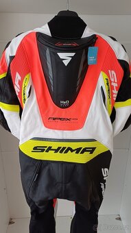 Kožená 1 - dílná kombinéza Shima Apex RS - 9
