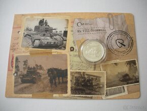 Sada stříbrných mincí Obrněná technika - 9