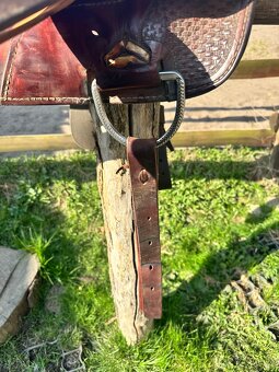 Westernové sedlo NRHA Saddlesmith - 9