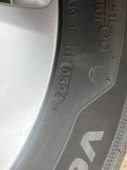 Prodám kompletní sadu alu kol na Škoda yeti 16 orygoš - 9