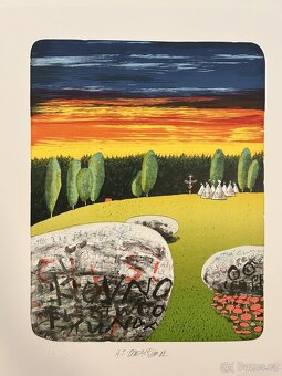 Jan Saudek litografie celek - 9