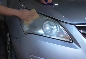 Sada pro renovaci světlometů + náplň 800ml Bez nutnosti leš - 9