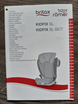 Dětská autosedačka Britax Römer kidfix SL SICT - 9