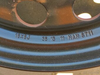 Disky Volkswagen 5x112, 16" - 9