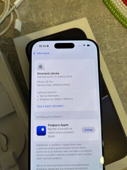 Prodám iPhone 16 PRO 128gb (záruka do 05/2026) - 9