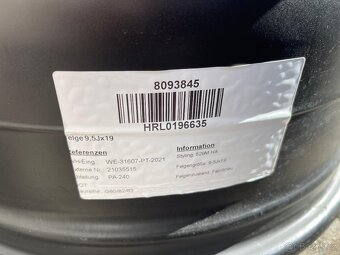 Original BMW M3/M4 zimni disky 19" Styling 829M - 9