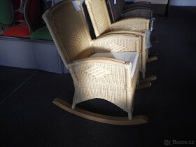 Houpací křeslo ratanové - 9