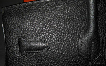 Hermes Birkin 35 černá kůže Clemence - 9