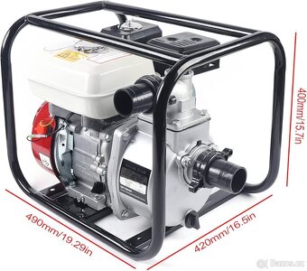 Benzínové vodní čerpadlo s motorem 6,5HP - 9