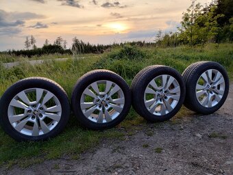 Originál ALU kola Škoda Yeti R17+ letní pneu - 9