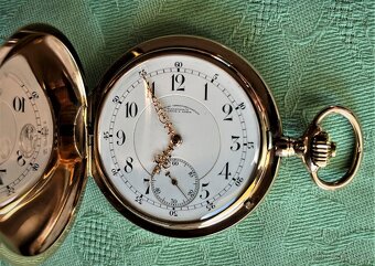 Vintage kapesní hodinky Savonette A. Lange & Söhne - 9