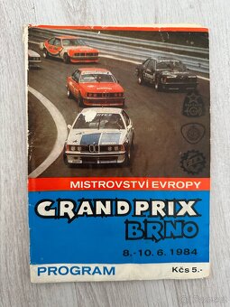Programy GP ČSSR Brno a Most - 12 ks - 9