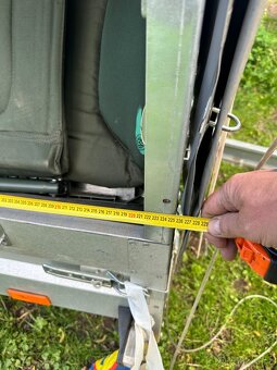 Přívěsný vozík s konstrukci a plachtou - 9