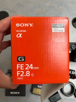 Sony Alpha A7C černý + Sony FE 24mm f/2.8 G +přísl. a záruka - 9
