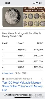 1882 mORGAN. CC  ms62 - 9