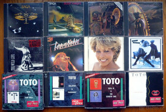 CD cizí - rock pop 30,-/kus - 9