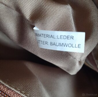 Kožená kabelka FREDsBRUDER zánovní - 9