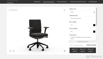 Kancelářská židle - Vitra ID Soft pc 22 500,- - 9