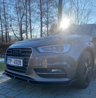 AUDI A3 8V SPOJLER NA PREDNI NÁRAZNÍK LIPO NA NARAZNIK - 9