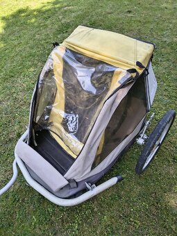 Vozík za kolo pro až 2 děti - 9