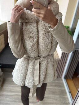 Mochy kožešinová bunda, kabátek, nový - 9