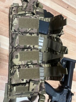 Airsoft Gear M4 AEG + Glock HPA - 9