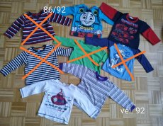 Dětské oblečení velikost 92 - 9