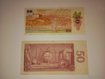 BANKOVKY 50 KČS, NEJVZÁCNĚJŠÍ VYDANÉ SÉRIE JEDNOTLIVÝCH EMIÍ - 9