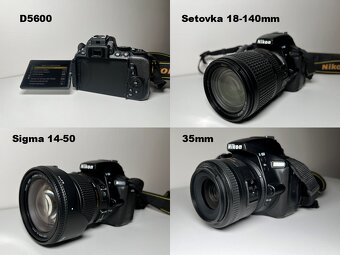 Nikon D5600 - set - 9