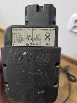 AKU šroubovák METABO - 9