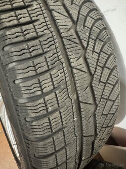 ORIGINAL ALU KOLA BMW 5 G30 G31 245/45/18 zimní pneu micheli - 9