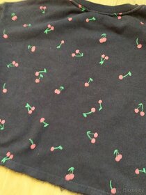 Svetr hvězdy, flitry, H&M, crop top mikina,vel.146/152 - 9