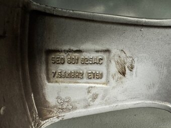 Alu kola Škoda Golus r18 - 9