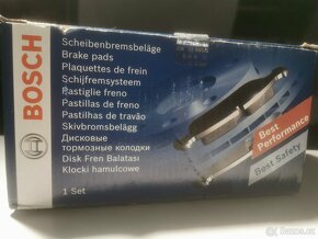 Brzdové destičky přední zadní čidla výstražný kontakt Bosch - 9