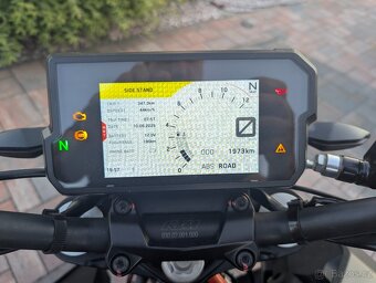 KTM Duke 125 2021, 1. Majitel, 1973km Stav nového motocyklu - 9