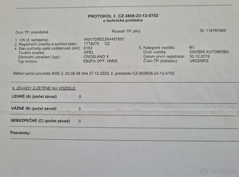 OPEL CROSSLAND X , 1.MAJITEL, KOUPENO V ČR,TOP STAV, 7tis. - 9