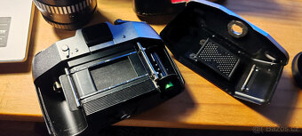 Vintage fotoaparát IHAGEE EXA 500 s Domiplan + objektiv - 9