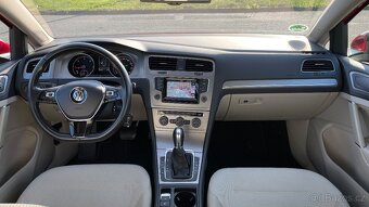 VW GOLF VII 1.6TDI 81kW DSG NAVI NEZÁVISLÉ TOPENÍ - 9
