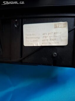 Středová konzole Audi A6C6 4f - 9