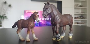 Schleich koně koníci Shire největší kůň na světě - 9