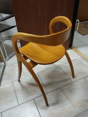 Vzácná dizajnová židle - A. Sibau, Made in Italy - 9
