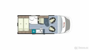 Pronájem obytného vozu pro 4 osoby - 9