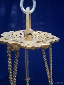 Petrolejová lampa - lustr - 9